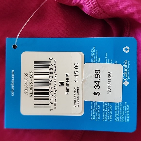 Columbia Long sleeve knit shirt - Picture 6 of 7